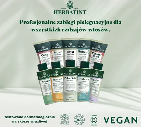 SZAMPONY ODŻYWKI I AKCESORIA HERBATINT