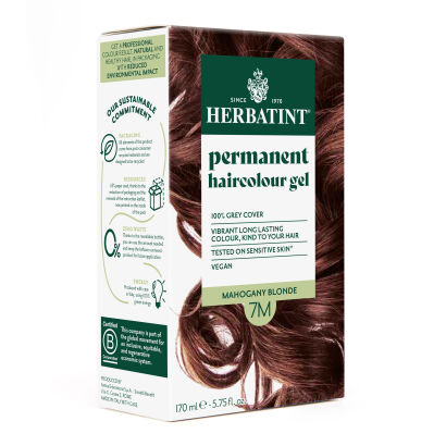 Farba do włosów Herbatint • trwała • 7M MAHONIOWY BLOND • seria MAHONIOWA