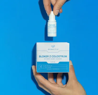 Bloker z Colostrum • ochrona skóry głowy • Trichobloker 10ml