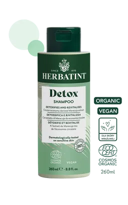 Szampon oczyszczający DETOX HERBATINT BIO 260ml
