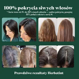 Farba do włosów Herbatint • trwała • 5C JASNY POPIELATY KASZTAN • seria POPIELATA - 3