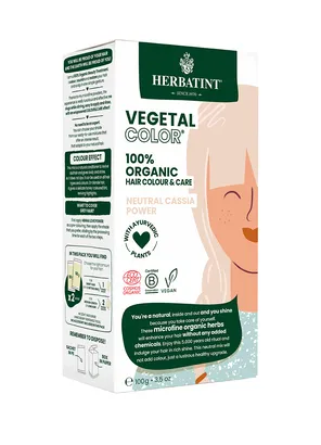 Odżywka Farba do Włosów Herbatint Vegetal Color 100% Organic Neutral Cassia - Neutralna Kasja