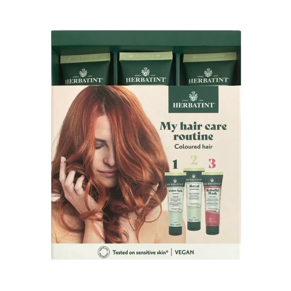 Mini Zestaw do Farbowanych Włosów Travel Size Hair Care Routine 150ml