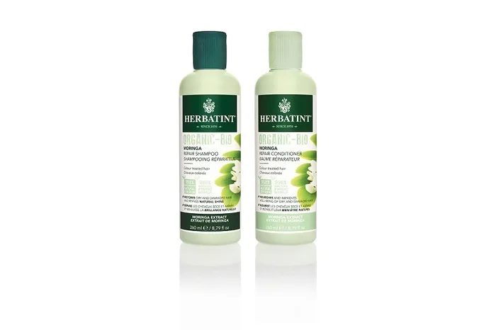 Nowość Bio Organiczna linia do naprawy włosów Moringa Herbatint
